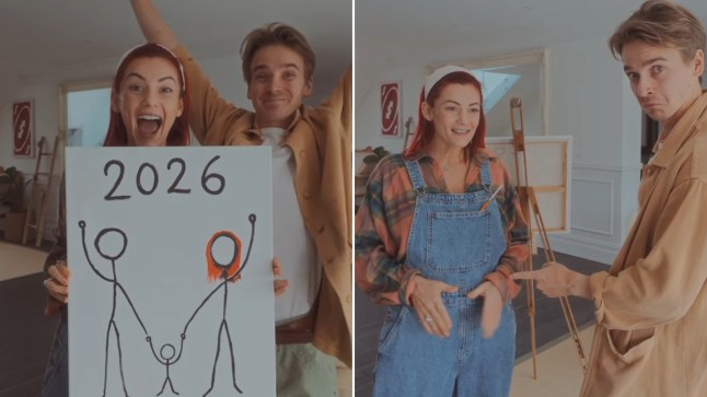 Strictly couple Dianne Buswell and Joe Sugg announce they’re expecting first baby 