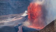 Hawaii's Kilauea volcano erupts with lava pouring out from multiple vents