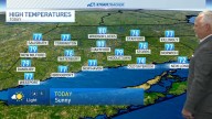 Another beautiful day on tap with highs in the 70s