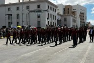Desfilan 55 escuelas en aniversario de la Independencia en Chihuahua