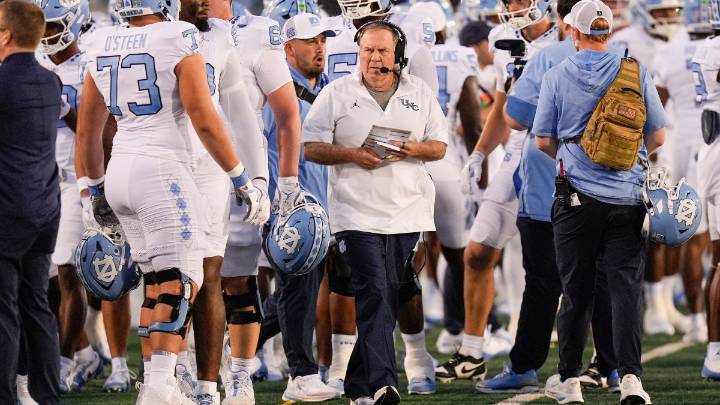Bill Belichick gets first win as college head coach as UNC beats Charlotte