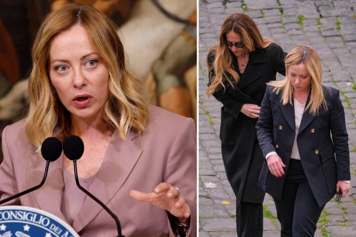 Italian PM Giorgia Meloni 'disgusted' over porn site allegedly featuring graphic doctored images of herself, her sister