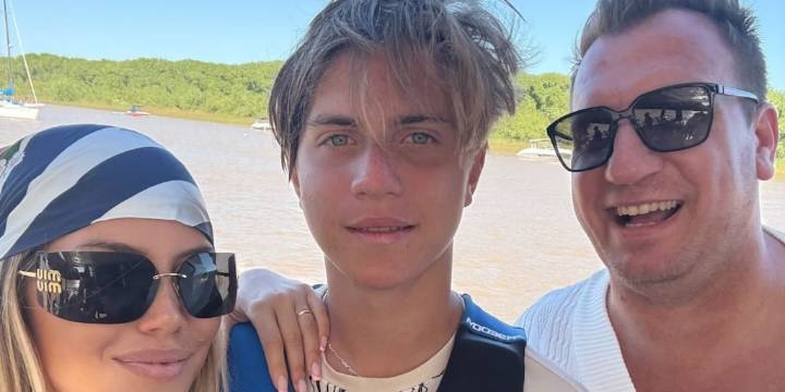 Los mensajes de apoyo de Wanda Nara y Maxi López a su hijo Valentino: qué le pasó al joven