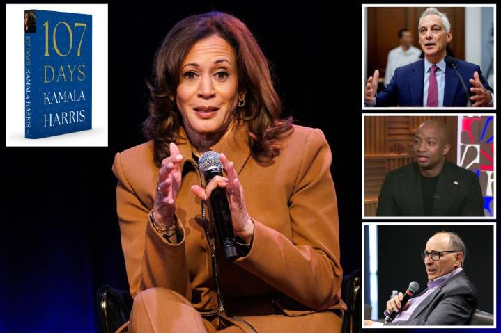 Kamala Harris' book, media tour slammed by liberals