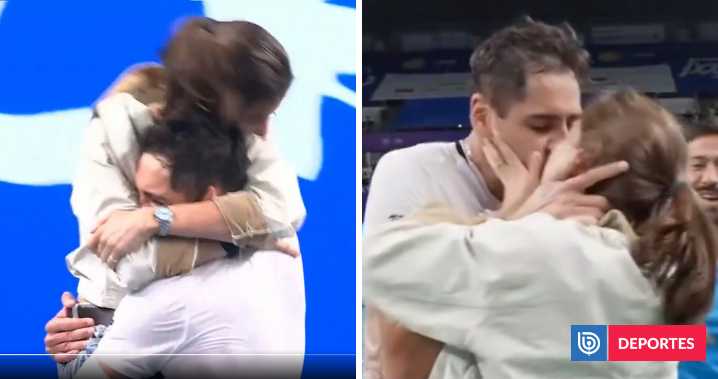 Tabilo celebra con beso y abrazo junto a pareja el título en el ATP de Chengdú: "Estoy muy feliz"
