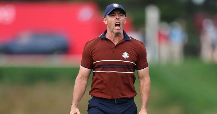 Ryder Cup MC steps down over foul-mouthed chant aimed at golfer Rory McIlroy