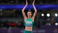 Australian Olyslagers wins high jump after long rain delay