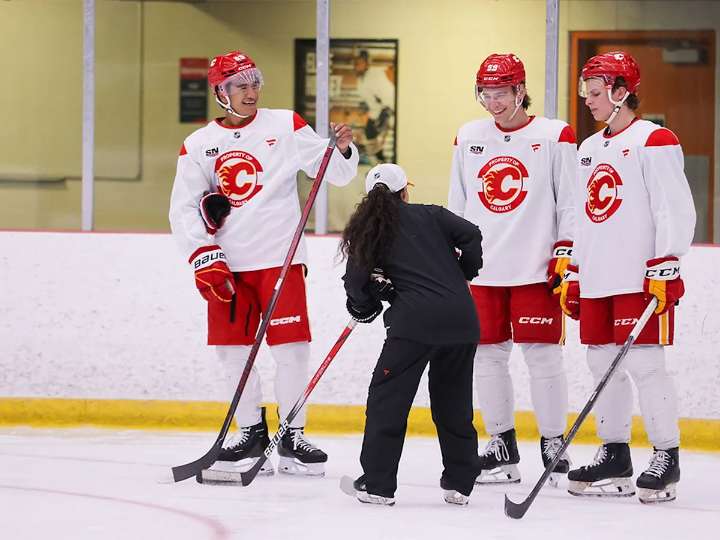 Calgary Flames and Edmonton Oilers prospects to face