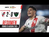 River vs. San Martín (2-0): video, resumen y los goles por el Torneo Clausura