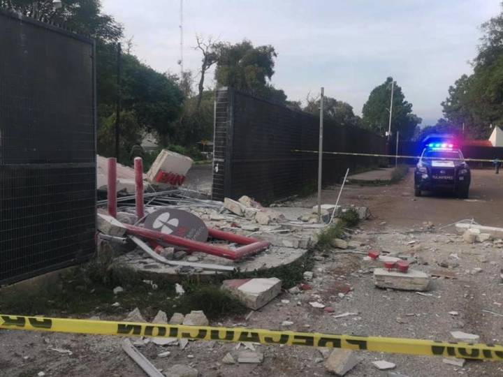 Vuelan con explosivos cajero en Hidalgo; segundo en menos de un mes