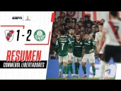 River vs. Palmeiras (1-2): goles, video y resumen por la Copa Libertadores 2025