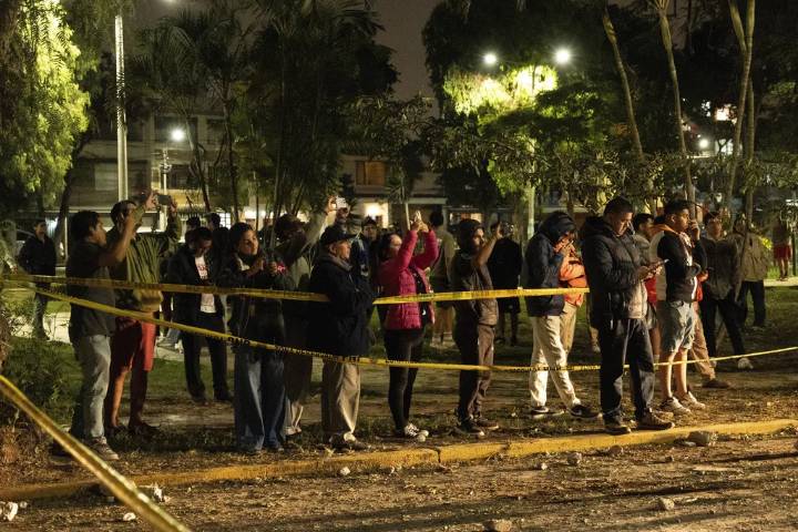 Explosión deja 11 heridos y casas destruidas en región de Perú azotada por la delincuencia