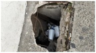Peligro en el Centro de Puerto Vallarta: coladera sin tapa provoca lesiones a peatones en calle Morelos