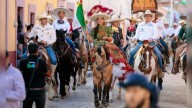 Por primera vez, una Gobernadora encabeza cabalgata de la Independencia en Dolores Hidalgo