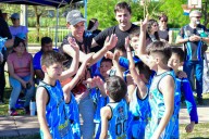 Exitoso primer Encuentro Municipal de Mini Básquet en Sáenz Peña