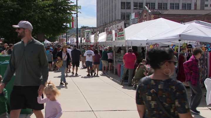 Final day of La Festa Italiana draws crowds to downtown Scranton