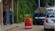 Audaz golpe en Recreo: robaron millones de pesos, reales y dólares de un lubricentro y hay sospechas de entregadores