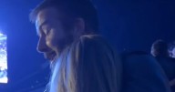 David Beckham shares emotional singalong with daughter Harper at Oasis Wembley gig as he meets legend