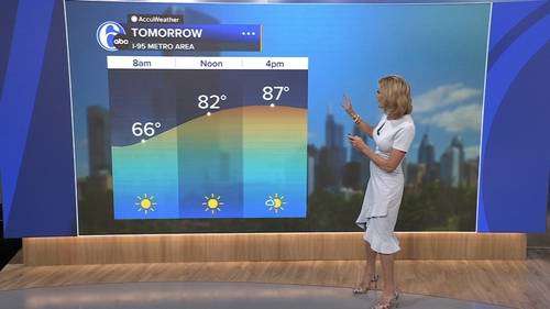 AccuWeather forecast for Philadelphia, Pennsylvania, New Jersey and Delaware