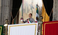 Asisten 280 mil personas al primer Grito de Independencia de Sheinbaum