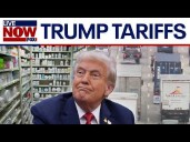President Trump announces new round of tariffs on drugs, trucks and furniture