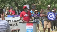 Labor Day rally in St. Louis slams Trump, Kehoe over redistricting plan