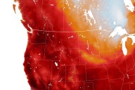 Satellite Map Shows Scorching Heat Over Western US