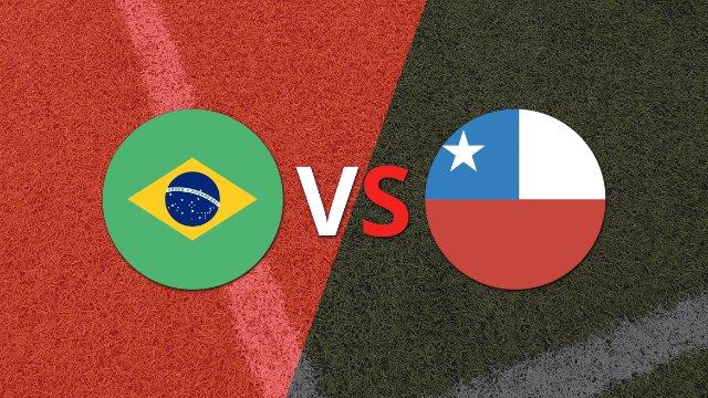 Chile se enfrenta ante Brasil con la ilusión de salir del fondo la tabla