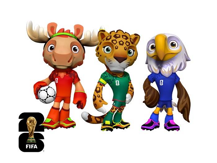 Las Mascotas Oficiales que darán vida a la primera Copa Mundial de la FIFA™ coorganizada por tres países (+Video)