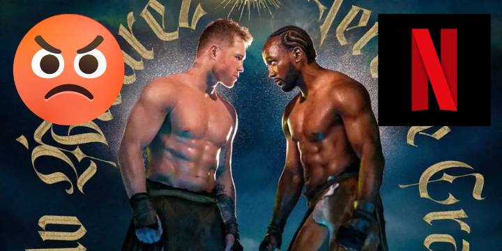 Canelo Álvarez molesto con Netflix por la transmisión exclusiva de su pelea vs Crawford