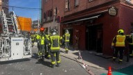 Al menos 25 personas resultaron heridas tras la explosión de un edificio en Madrid