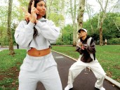 How a WNBA couple spend their day between games