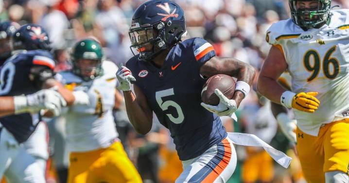 Virginia football runs wild in blowout win over FCS William & Mary