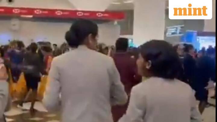 Harsh Goenka shares video of spontaneous garba dance at Mumbai airport