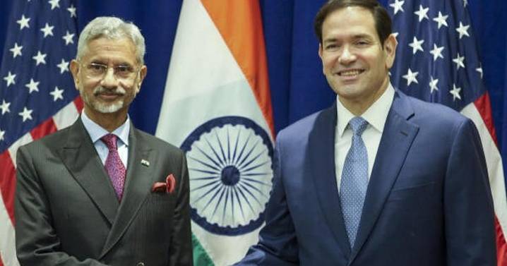 Rubio meets Jaishankar, says ties with India very important to US