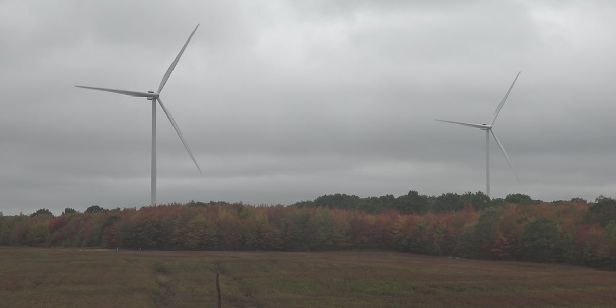 Ribbon cut as construction is complete on Downeast Wind Farm