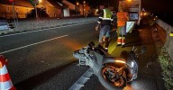 Muere un motorista en Mos tras salirse de la vía en la A