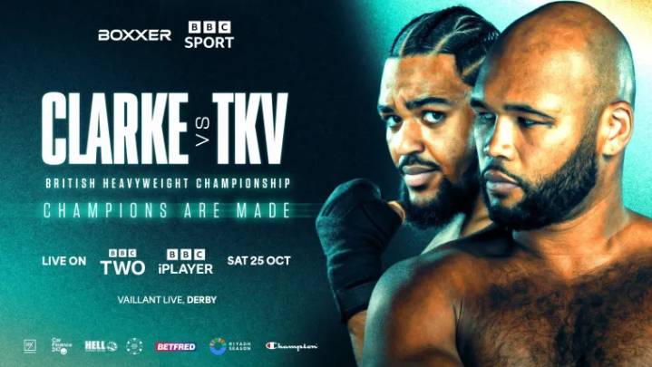 Frazer Clarke vs Jeamie TKV historic British heavyweight battle announced