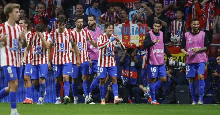 Las fotos del Atlético de Madrid