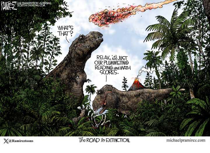 Doesn’t add up | CARTOON | Michael Ramirez