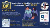 September is Suicide Prevention Awareness Month: Resources, toolkit from WA Department of Veterans Affairs