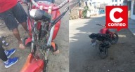 Ica: policía recupera motocicleta robada en Pachacútec antes de que fuera desmantelada