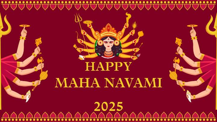 Happy Maha Navami 2025: 100+ wishes, messages, images, quotes, status, to share with loved ones
