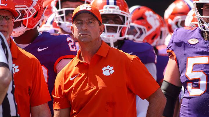 Clemson HC Dabo Swinney’s ‘disappointed’ message after Georgia Tech loss