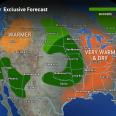 Final days of summer 2025 to bring heat and expanding drought in eastern, central US