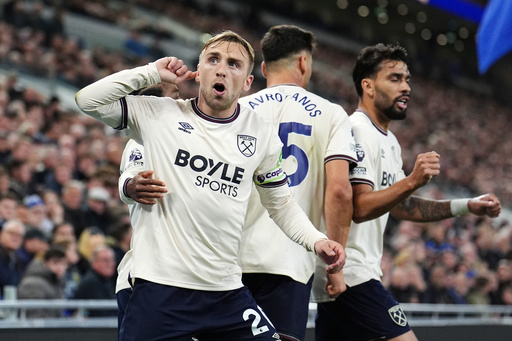 Bowen salva a West Ham ante Everton y da un buen inicio al nuevo técnico Nuno Espírito Santo