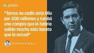 Torres hizo fracasar el anterior intento de BBVA de comprar Sabadell