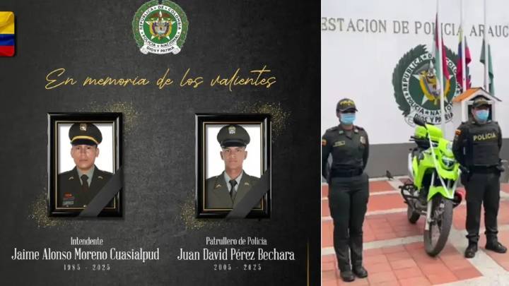 Dos policías fueron asesinados en emboscada en Saravena, Arauca: Eln estaría detrás del crimen