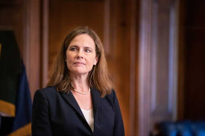 Barrett defends Dobbs decision in new book: “Right to abortion” not “fundamental to liberty”