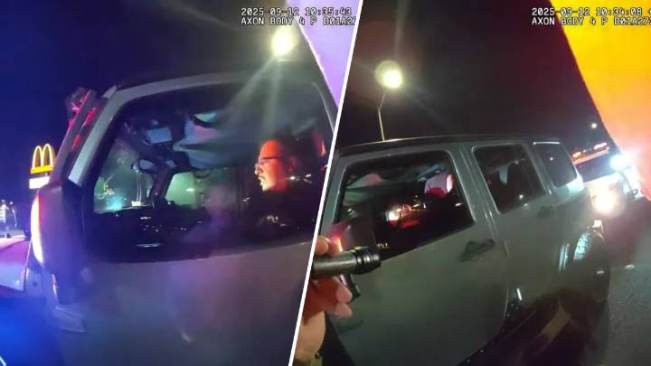 Captado en cámara: En imágenes arresto del senador estatal Edgar Flores